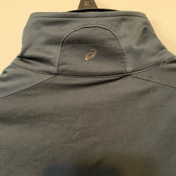 ASICS Mens Performance Warmup Jacket Sz M - Picture 6 of 7